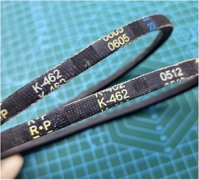 Motorcycle Drive Belt Transmission Belt for Bench Drill K462 Drill Press Rubber Vee-Belt Driving Belt(K462 1Pcs)