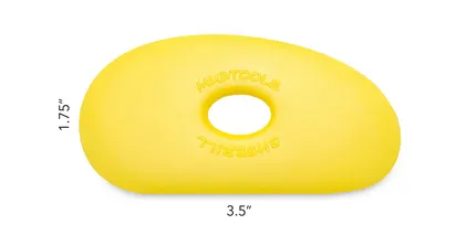 MUDTOOL #1 RIB, YELLOW/SOFT