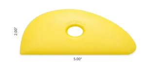 MUDTOOL #3 RIB, YELLOW/SOFT
