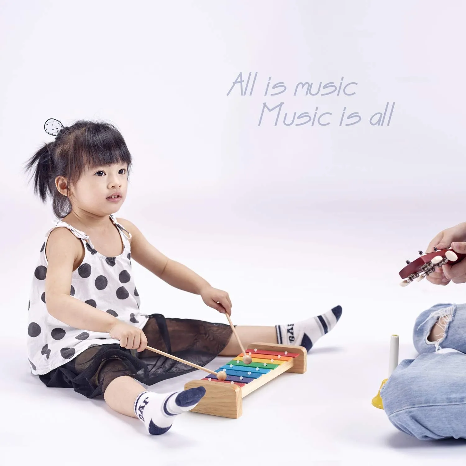 MUSICUBE Xylophone for Kids Wooden Xylophone with Mallets Orff Music Instrument for Educational Preschool Learning Baby Percussion Kit Professional Tuning Gift Choice for Children