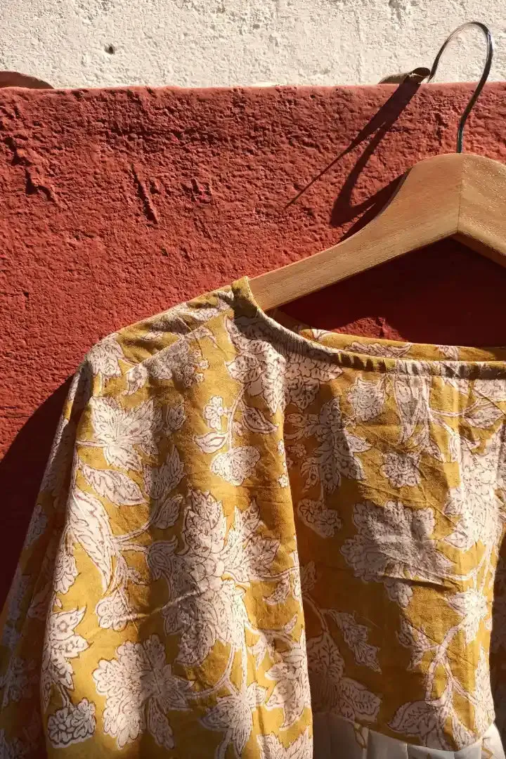Mustard Turtle Tent Top