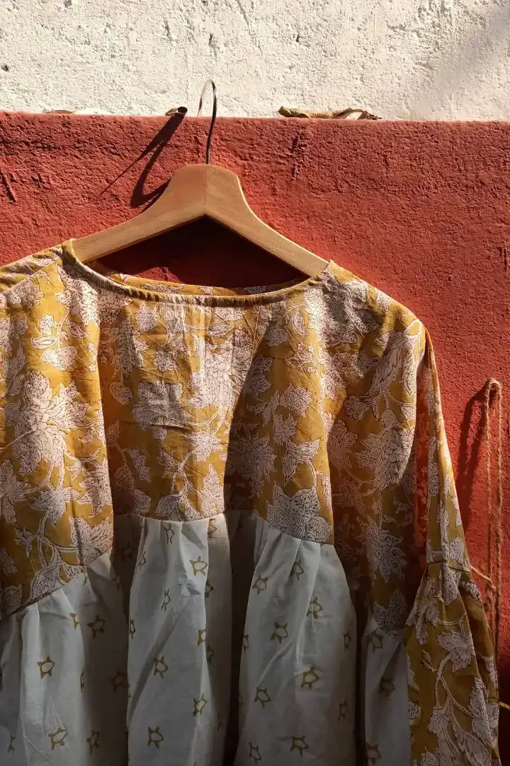 Mustard Turtle Tent Top