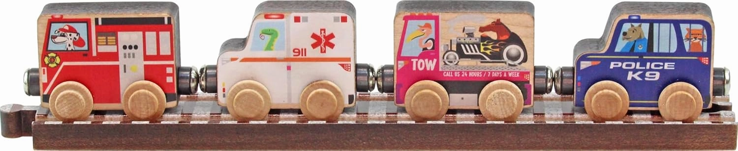 NameTrain Community Vehicle Set - Made in USA