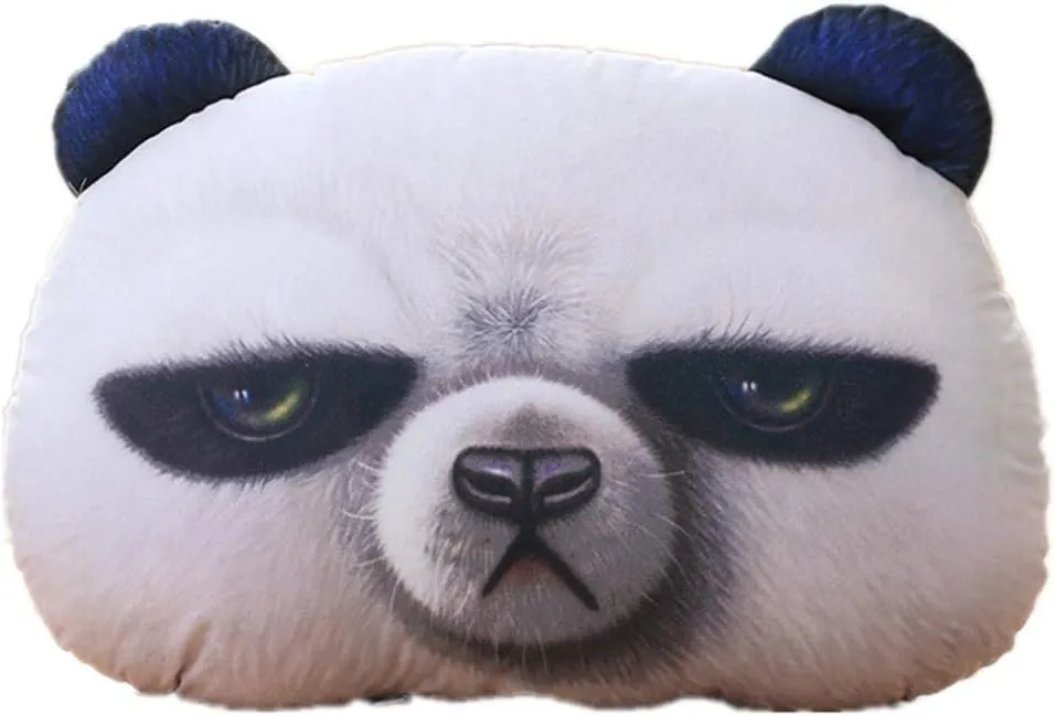 New Hot 3D Cute Animal Stuffed Pillow Pet Soft Plush Toy Doll Gift Back Cushion Fold Birthday Present (NO3, Height: 50 cm)