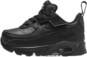 Nike Air Max 90 EasyOn Baby/Toddler Shoes (HF6359-001, Black/Black/Black) Size 3