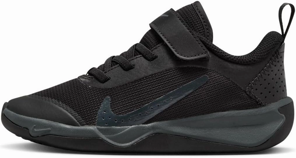 Nike Omni Multi-Court Little Kids' Shoes (DM9026-001, Black/Anthracite) Size 1
