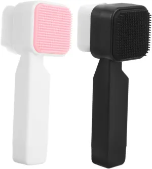 NOLITOY Facial Brush Exfoliator 2 Pcs Double Sided Silicone Brush Gentle Cleansing Tool for Women Soft Face Scrub for Home Use