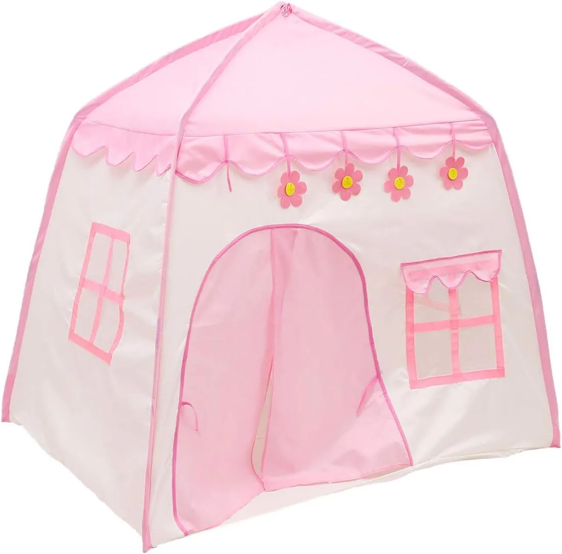 NUOBESTY 1pc Boy Girl Portable Tent for Indoor Playhouse Easy to Store Safe Breathable Design for Home Kindergarten Parks and Backyards