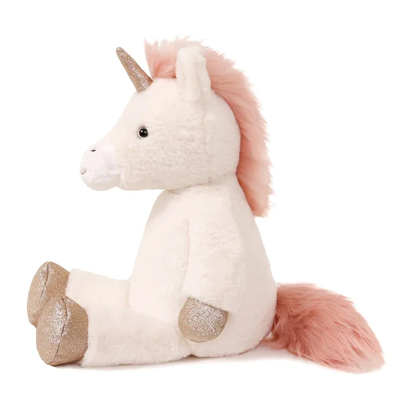 OB Deigns Misty Unicorn (Angora) Soft Toy