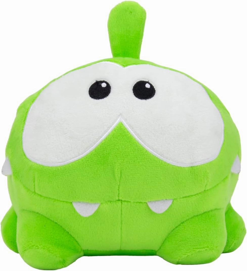 Om Nom Plush Toy Stuffed Animal for Children - 7.5" - Netflix Show Cartoon Animation Toy Figure - Soft Plush Toys for Children - Official Products Animation Studio
