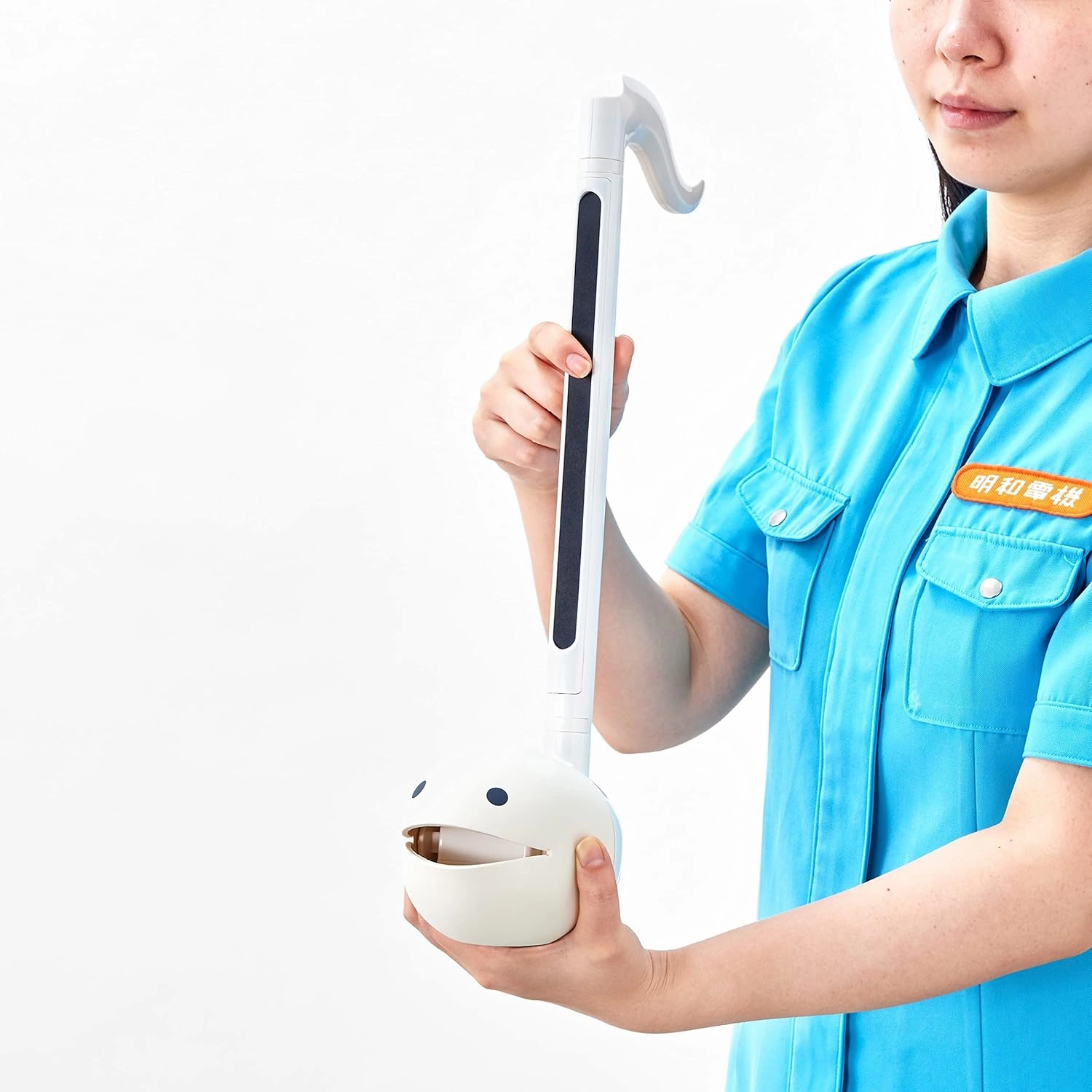 Otamatone Deluxe [Japanese Edition] Electronic Musical Instrument Synthesizer from Japan by Cube / Maywa Denki, White