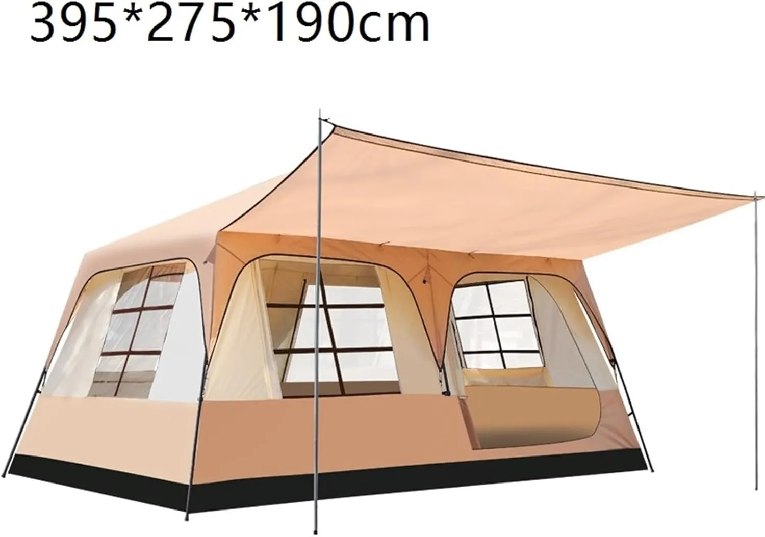Outdoor Rainproof Portable Camping Tent Canopy Multi-Person Camping