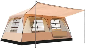 Outdoor Rainproof Portable Camping Tent Canopy Multi-Person Camping