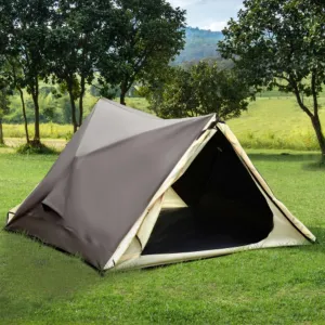 Outdoor Shelter, Automatic Quick-Opening Tent, 2-3 Person Pop-up Camping Tent, Portable Cabin, Beach Tent, with Rain Cover, Carry Bag, Windows and Door, Outdoor Camping Hiking Indoor