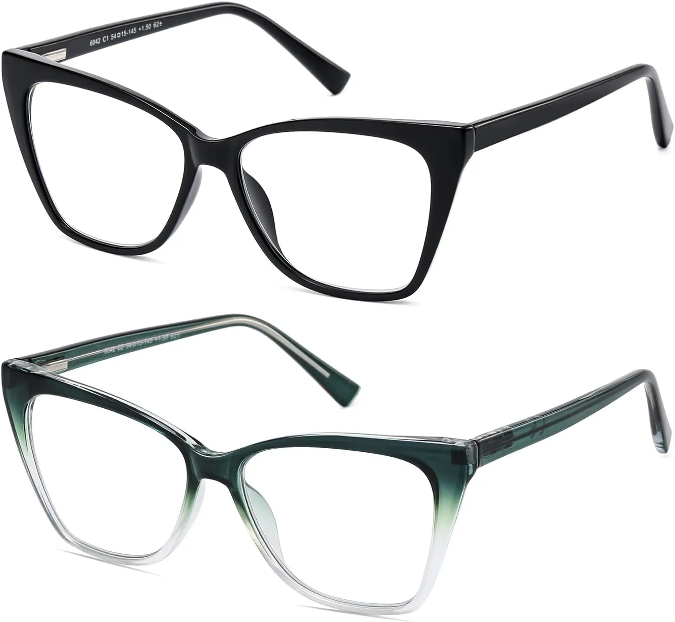 Oversized Reading Glasses Women Cat Eye Photochromic Computer Reader Stylish Ladies Designer Fashion Big Unbreakable Eyewear