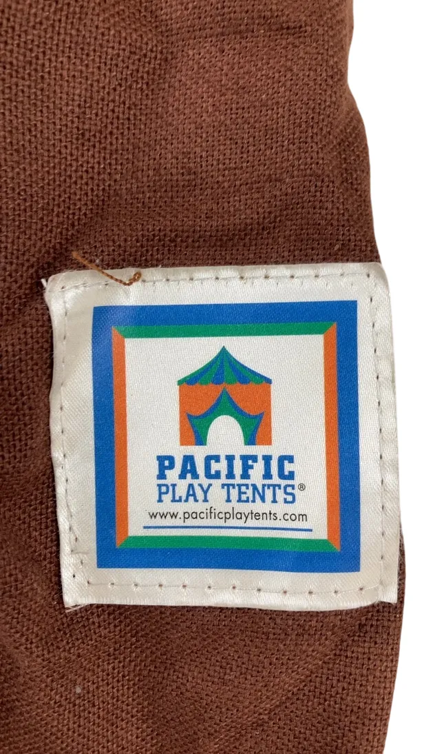Pacific Play Tents Natural Linen A-Frame Tent for Kids