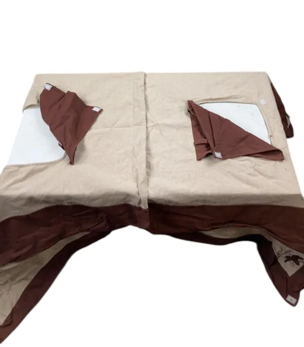 Pacific Play Tents Natural Linen A-Frame Tent for Kids