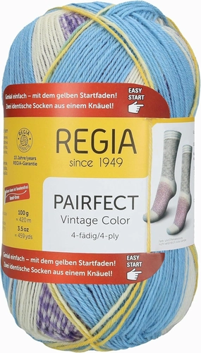 Pairfect Sock Yarn 4-ply Vintage Moods (1363 - Grey Shadows)