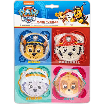 Paw Patrol Mini Maze Puzzles (Pack of 4)