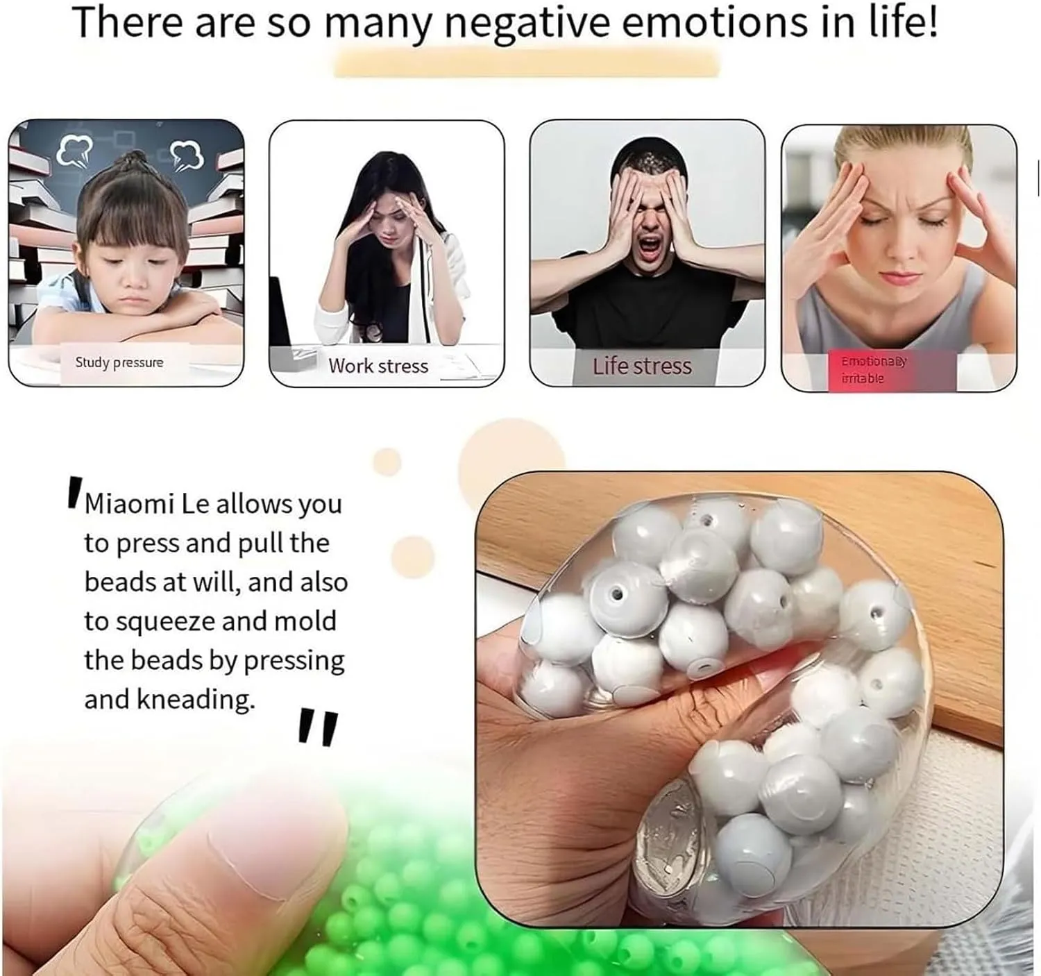 Pawtoto Stress Ball, 2025 New Adult Sensory Squeeze Ball, Soft Handcrafted Grape Fidget Balls, Creative, Portable and Shapeable, Stress Toys for Women Men(Set,4set)