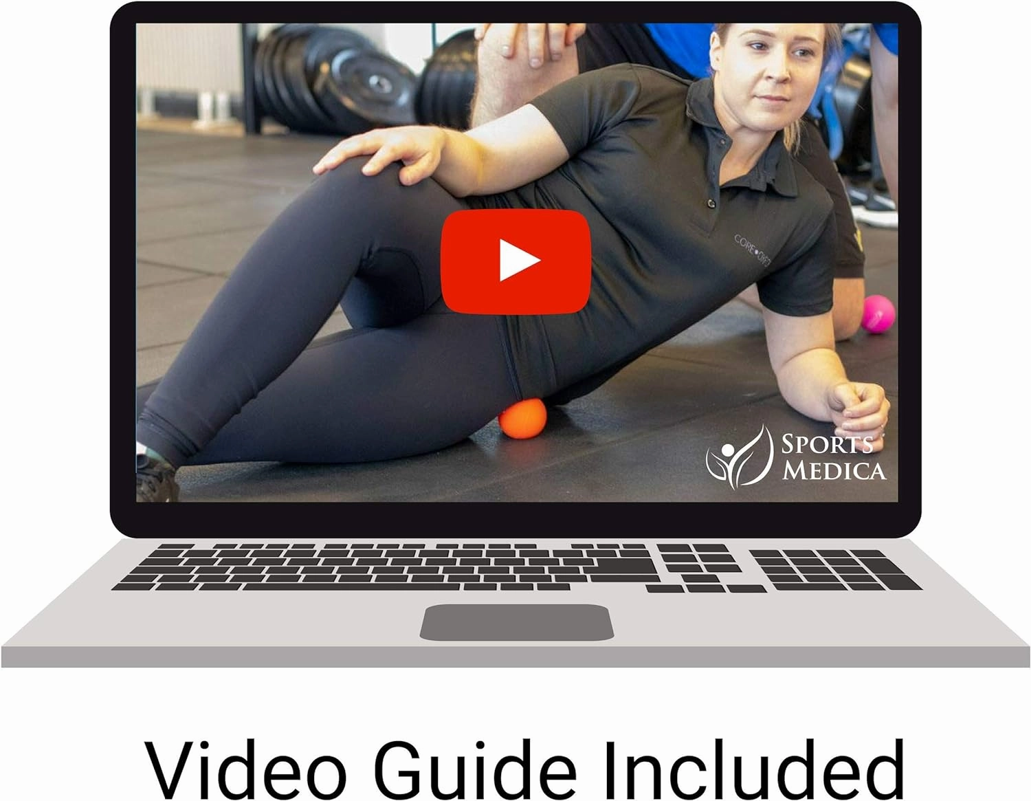 Peanut Massage Ball - Double Lacrosse Ball Massage Ball Therapy | Trigger Point Deep Tissue Exercise | Back Muscle Foam Roller for Myofascial Release | Suboccipital Spine Device - Pressure Point Ball