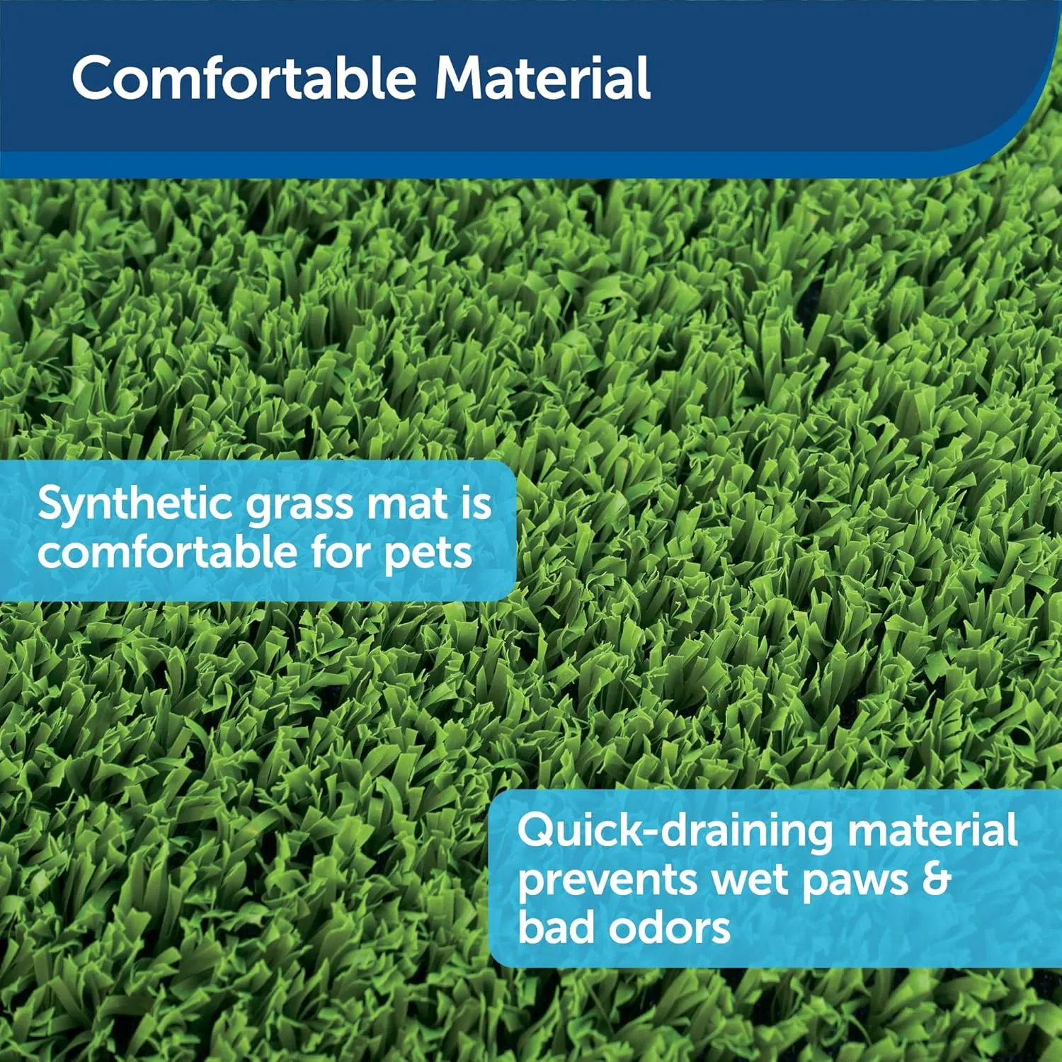 PetSafe Pet Loo Pet Potty Replacement Grass - Medium - Easy to Clean