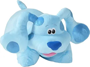 Pillow Pets Blue's Clues 16” Stuffed Animal Dog - Nickelodeon Blue Plush