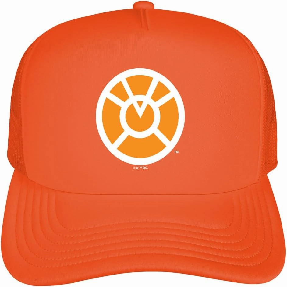Popfunk Official Green Lantern Blackest Night Foam Snapback Trucker Hat - Unisex for Men and Women
