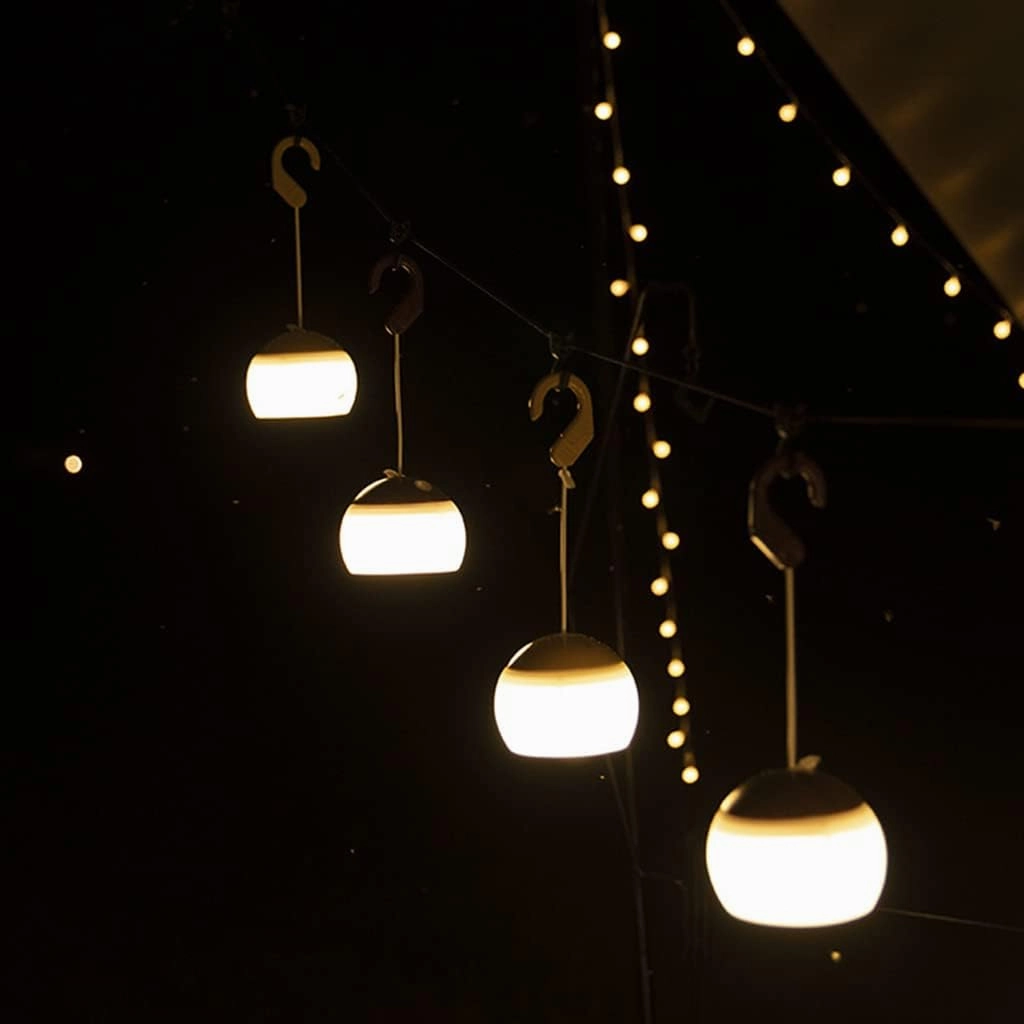 Portable LED Camping Multifunctional Hanging Lamp Tent Night Light for Outdoor