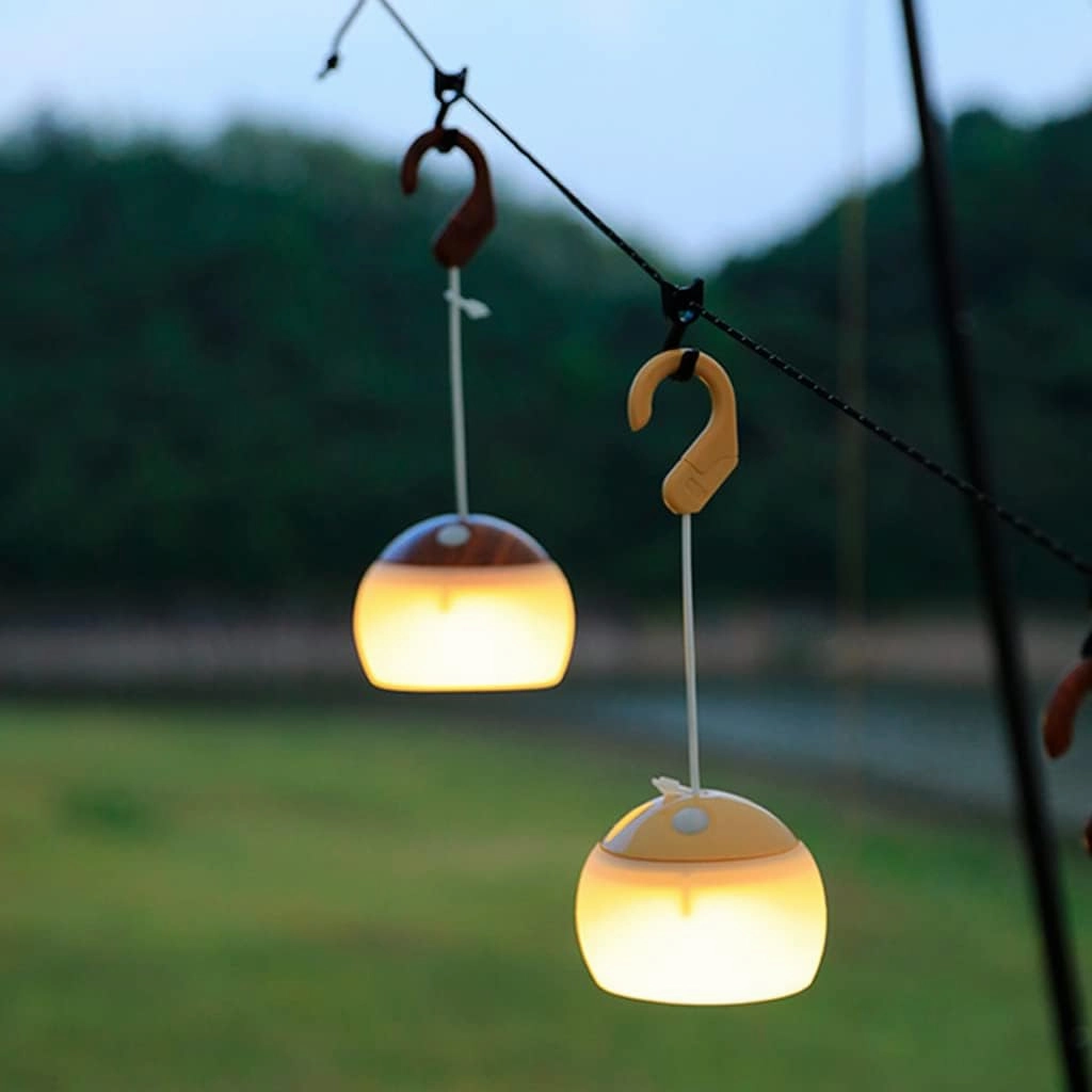 Portable LED Camping Multifunctional Hanging Lamp Tent Night Light for Outdoor