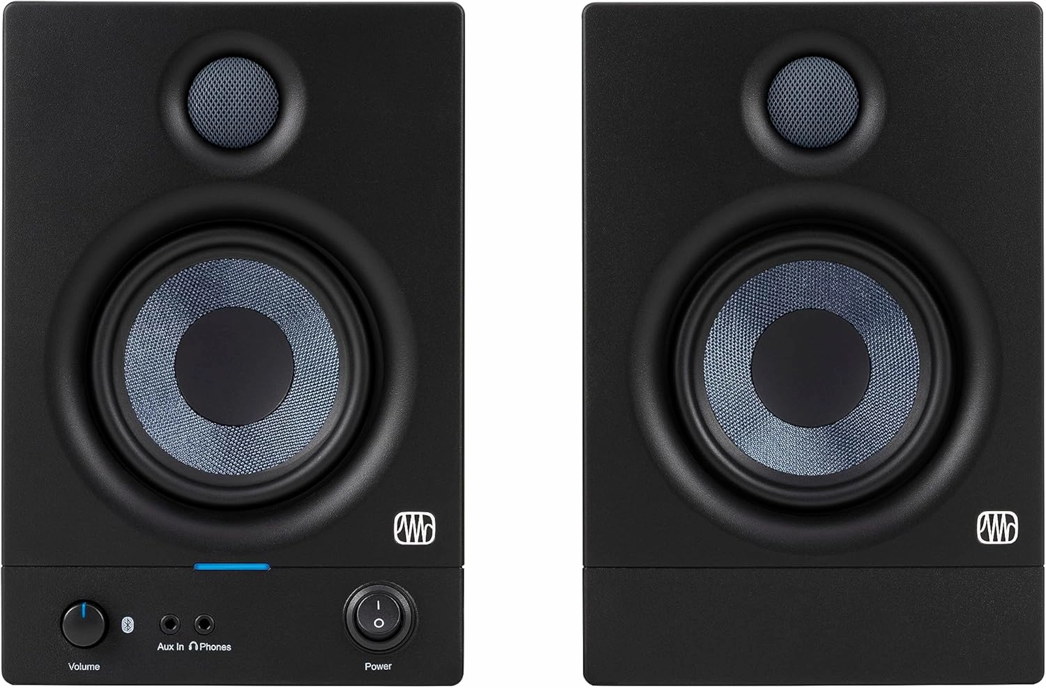 PreSonus Eris 4.5BT (2nd Generation) 4.5-inch Media Reference Monitors with Bluetooth Wireless Technology & Focusrite Scarlett 2i2 4th Gen USB Audio Interface