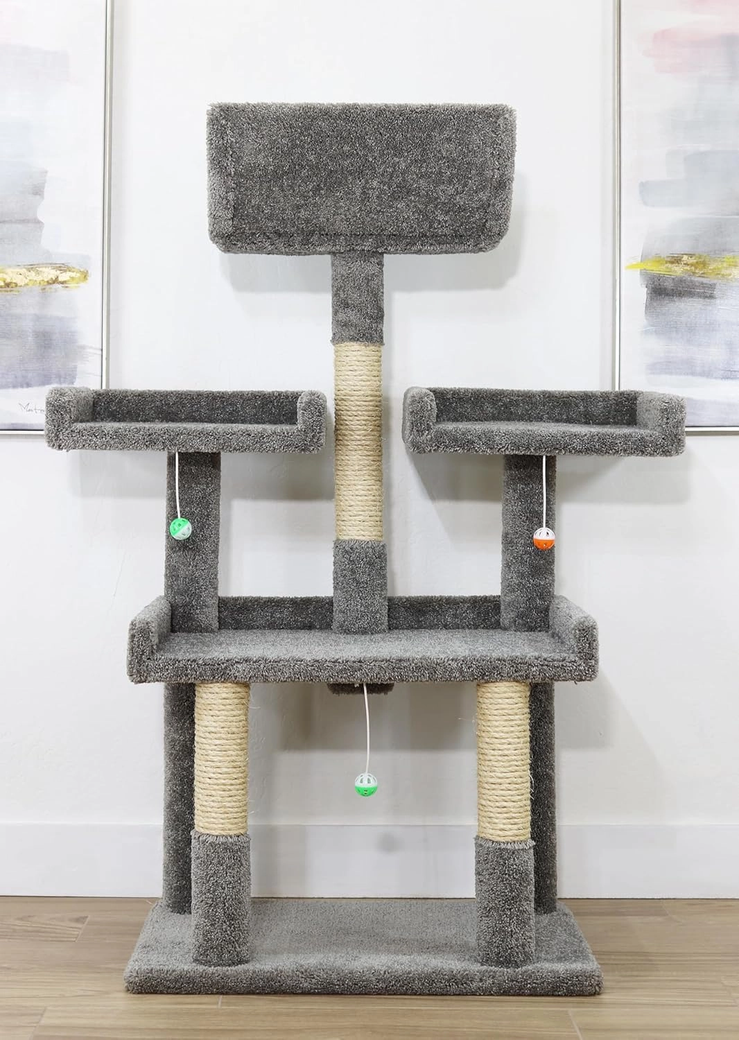 Prestige Cat Trees 56" Extra Large Spacious Cat Tree