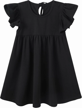 pureborn Toddler Girls Sleeveless Summer Dresses 1-8 Years