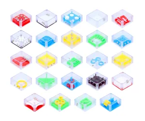 Puzzle Ball Cubes 3D 24 Assorted Designs