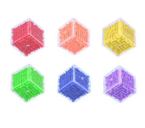 Puzzle Maze Cubes 3D 2.8cm 6 Colours
