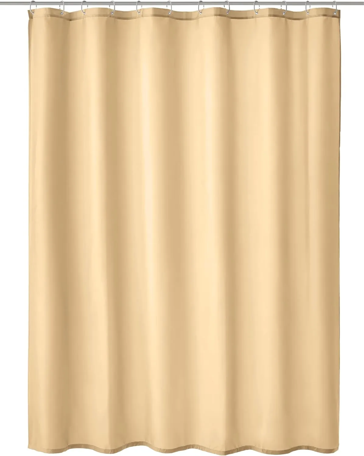 PVC Free Fabric Kito Shower Curtain (94.5x70.9, Natural)