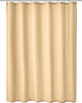 PVC Free Fabric Kito Shower Curtain (47.2x78.7, Natural)