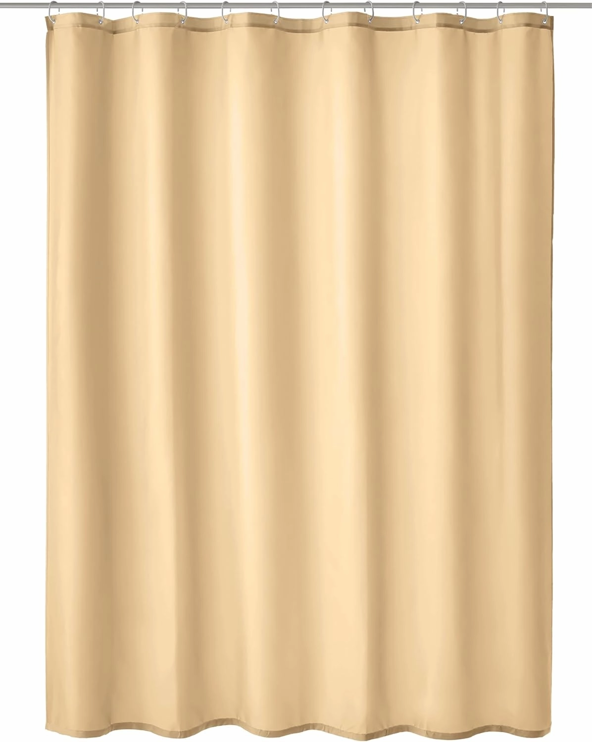 PVC Free Fabric Kito Shower Curtain (47.2x78.7, Natural)
