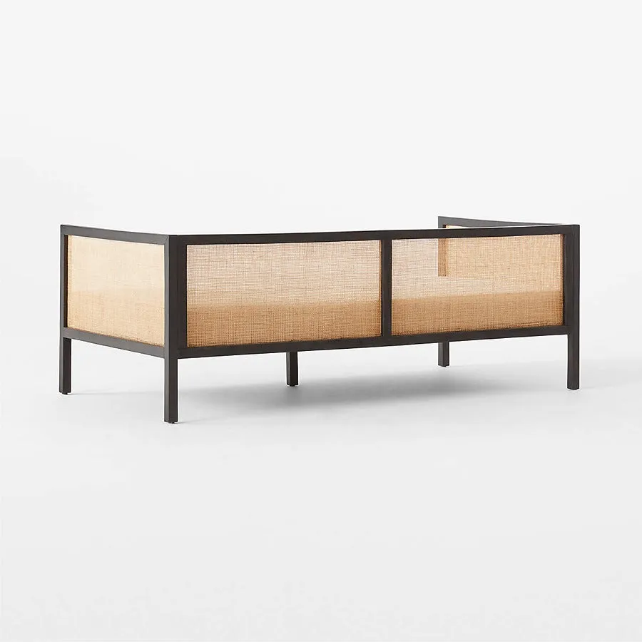 Rattan Black DayBed Black