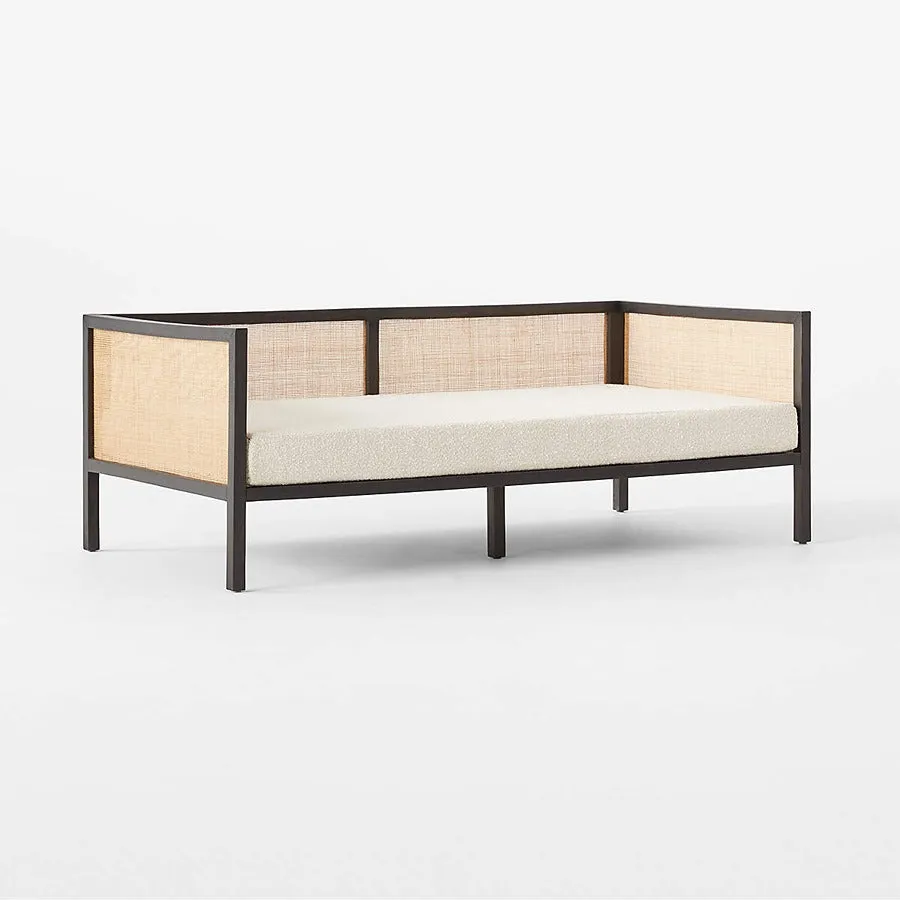 Rattan Black DayBed Black