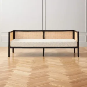 Rattan Black DayBed Black