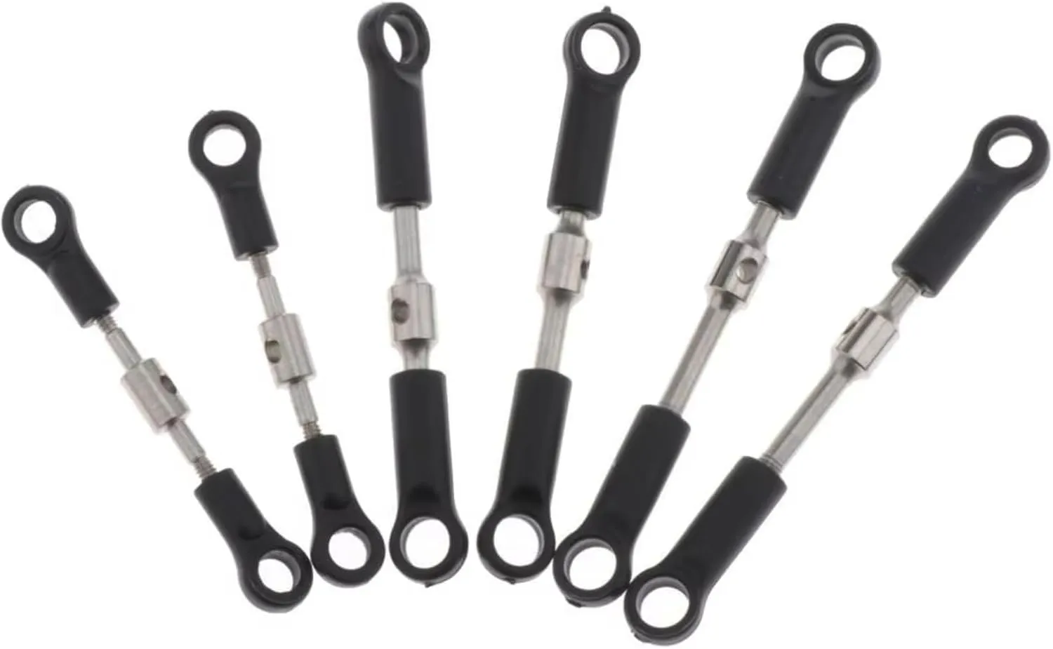 Rc Connecting Rod Tie Rod for Wltoys 144001-1287 1288 1289 1/14 Metal Linkage Pull Rod Set RC Car Tracked Vehicles Parts and Accessories Upgrades Replacement Use