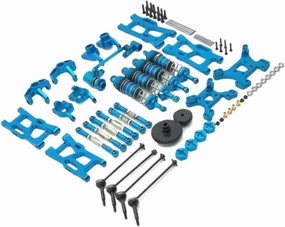 Rc Shock Absorber For WLtoys 144001 144002 124016 124017 124018 124019 Metal Shock Absorber Set RC Car Off-road Vehicle Parts And Accessories Replacement