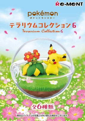 Re-Ment Pokemon Terrarium Collection #6 Random Blind (Box Set of 6)