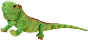 Realistic Green Lizard Stuffed Animal Toys, Chameleon Dolls, Reptile Soft Toys Maned Lizards, Wildlife Gifts for Kids (26.5 inches)