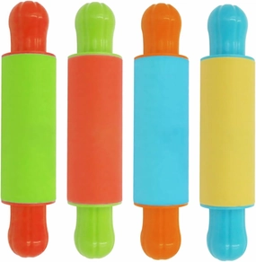 Roller for Clay 4pcs Clay Handmade Accessories Supplies Plasticine Roller Clay Dough Tools Kit Rolling Pins for Boys and Girls