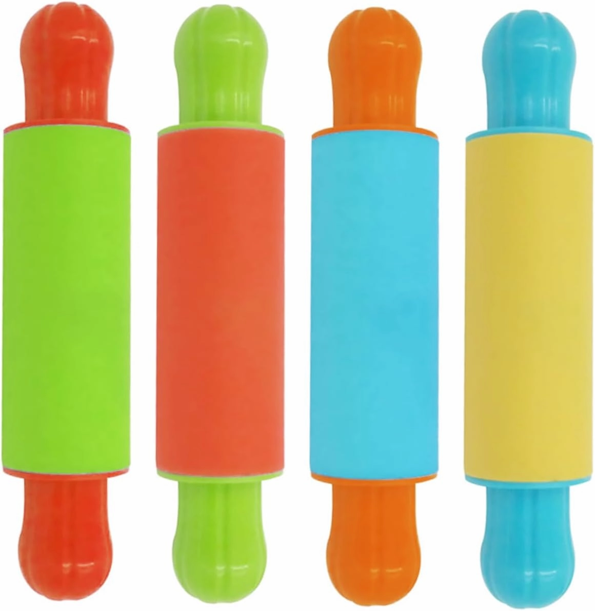 Roller for Clay 4pcs Clay Handmade Accessories Supplies Plasticine Roller Clay Dough Tools Kit Rolling Pins for Boys and Girls