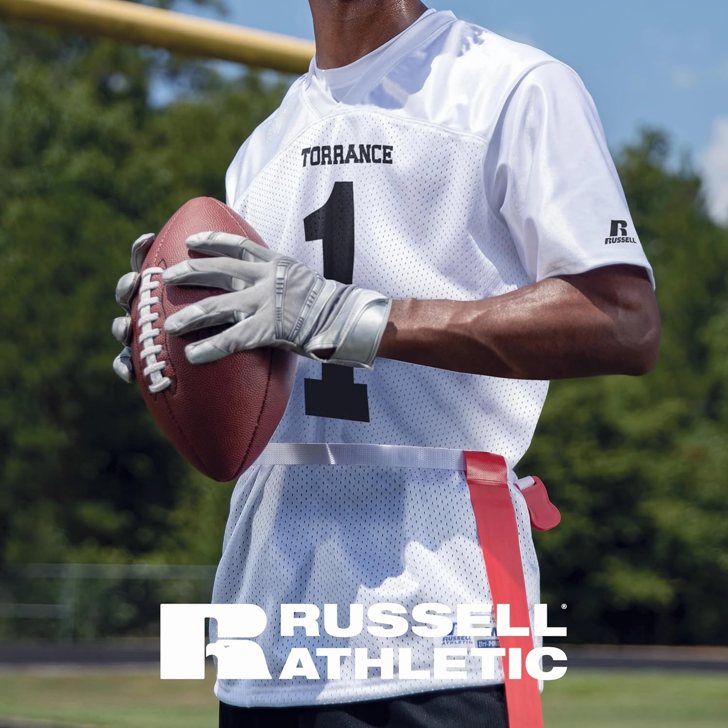Russell Athletic Boy's Youth Solid Flag Football Jersey
