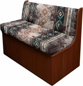 RV Dinette Cushion Covers Southwestern Native Tribal Geometric Camper Cushion Covers Dinette Booth Set Stretchy RV Seat Covers for Travel Trailer Couch Sofa,1 Bench Cover,1 Backrest Cover