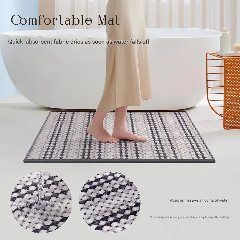 Safe & Dry Non-Slip Bath Mat
